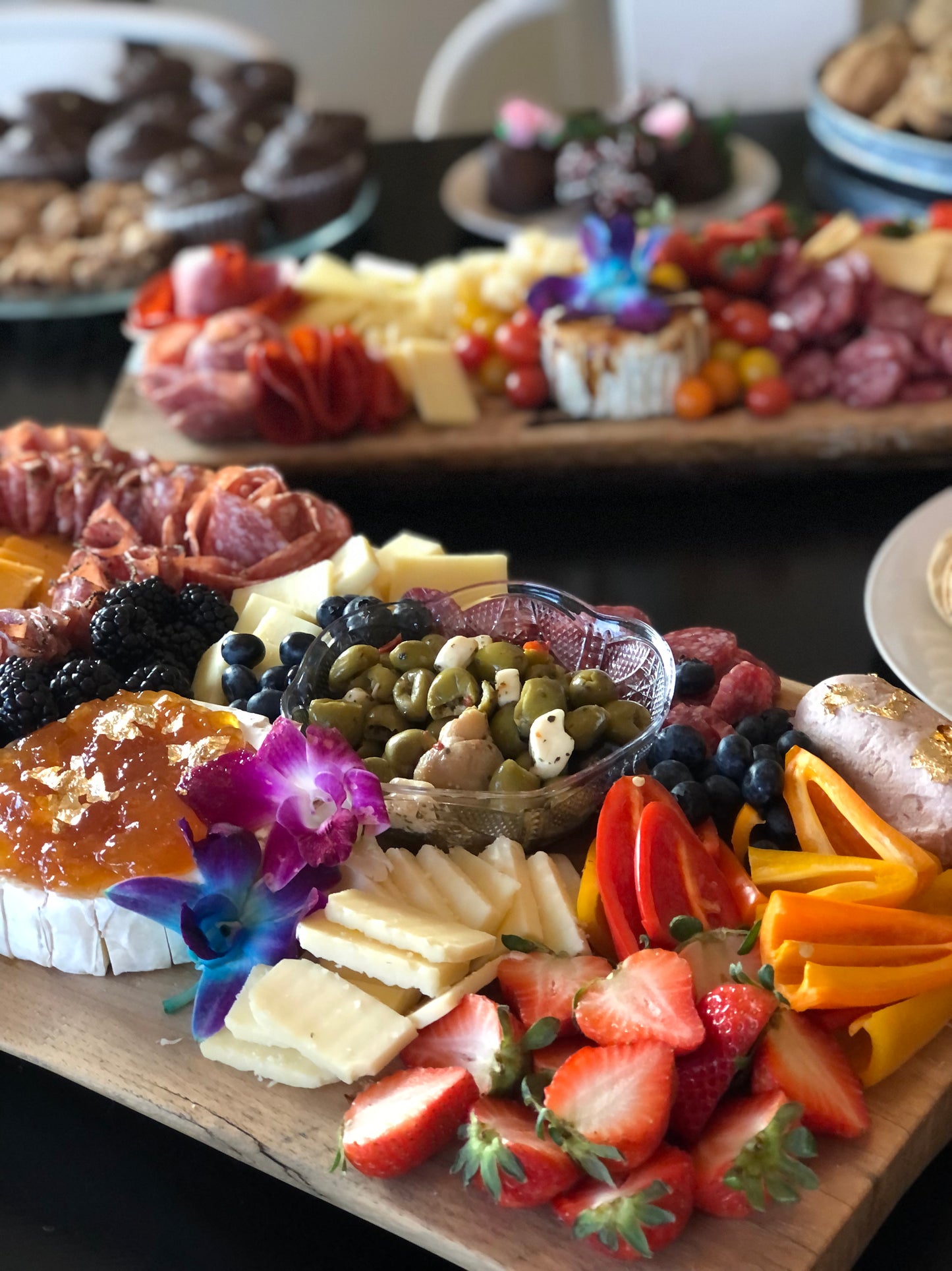 Large and HEAVY Blue Hole Charcuterie Board