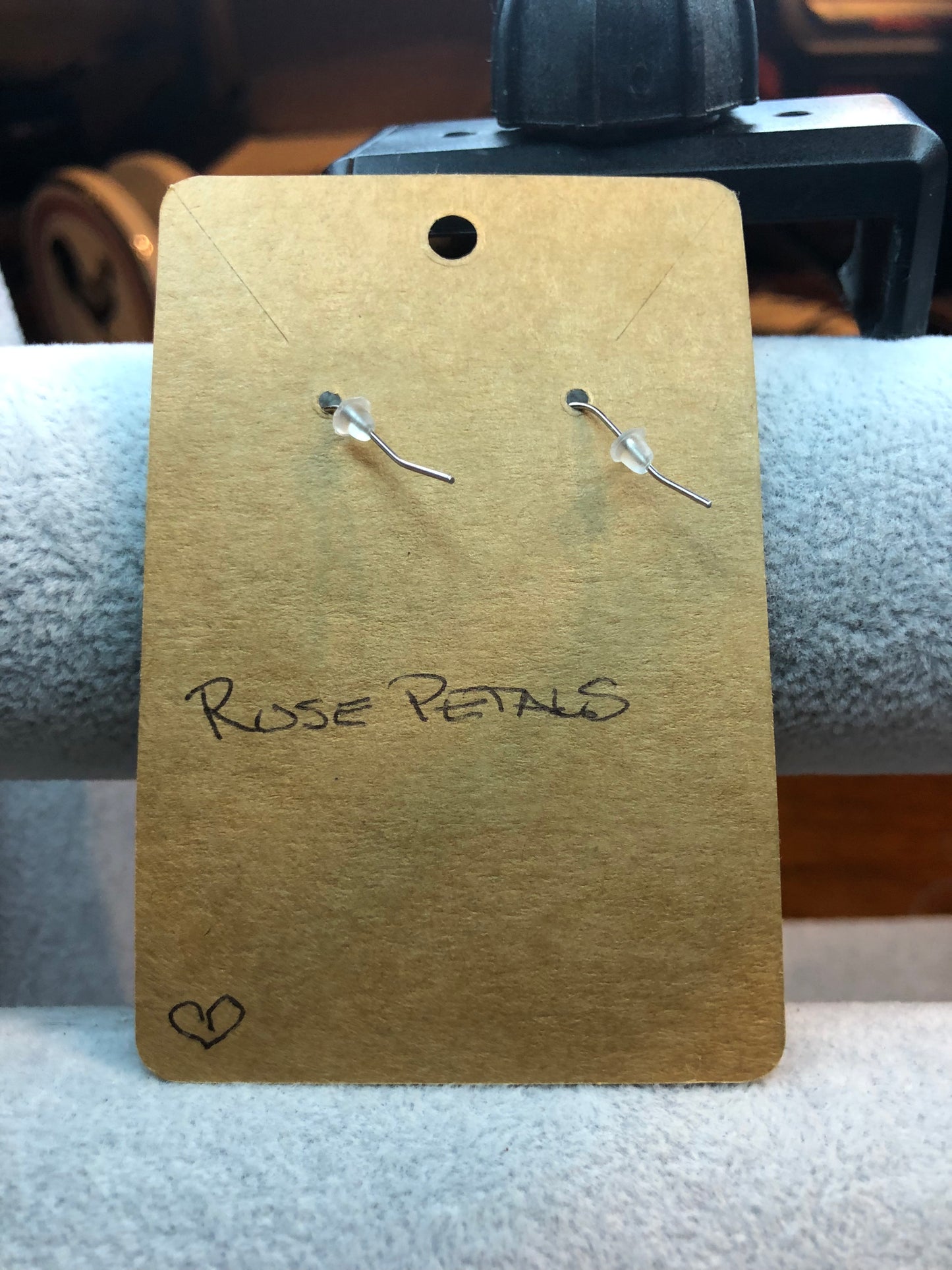 Rose Petal Earrings Jewelry