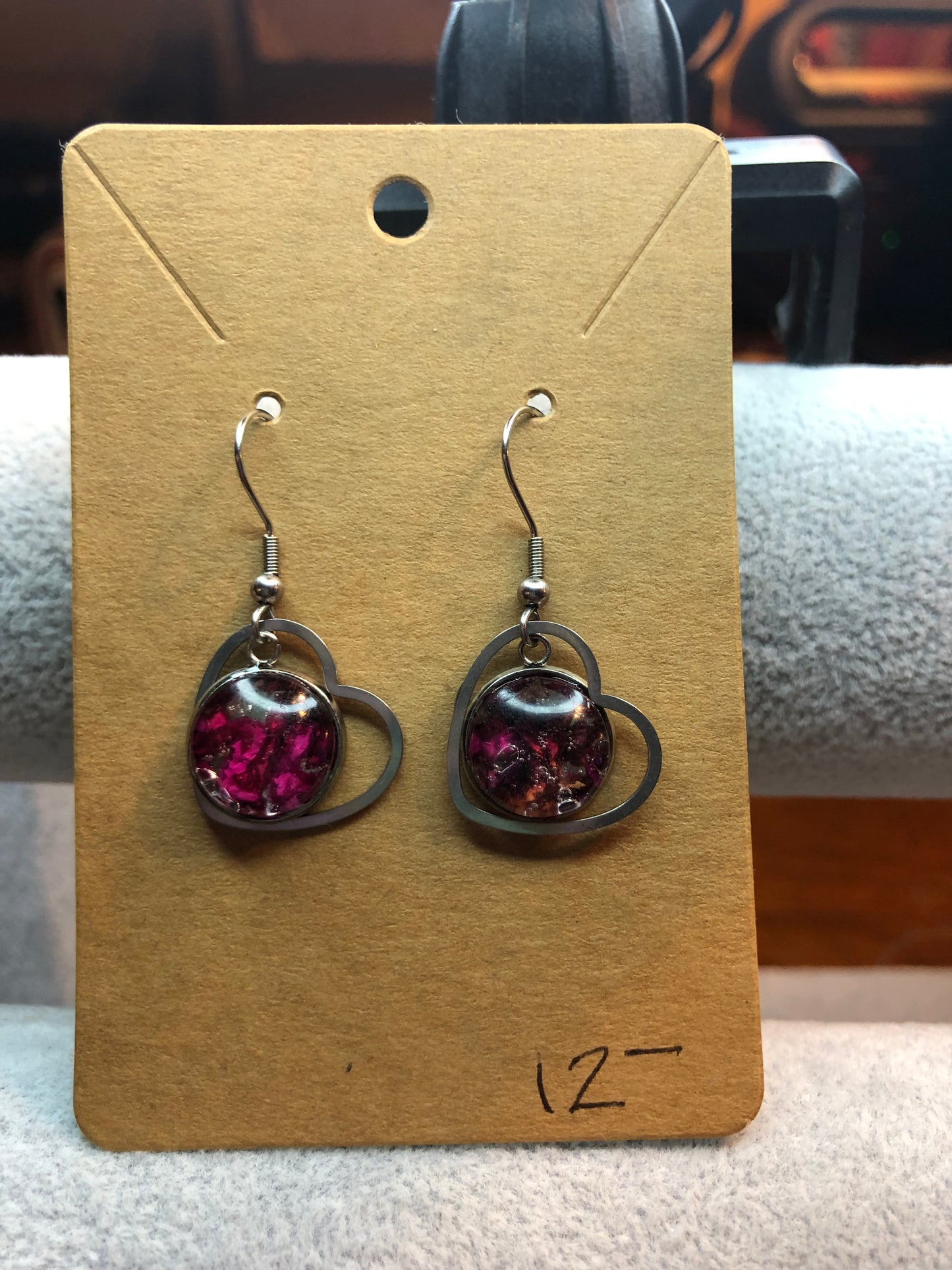 Rose Petal Earrings Jewelry