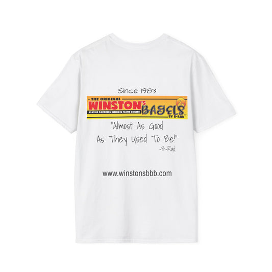 Winston’s Bagels 2 Sided Old & New Unisex Softstyle T-Shirt