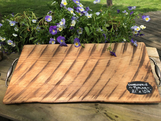 ***SOLD***Poplar Charcuterie/Serving/Cutting Board